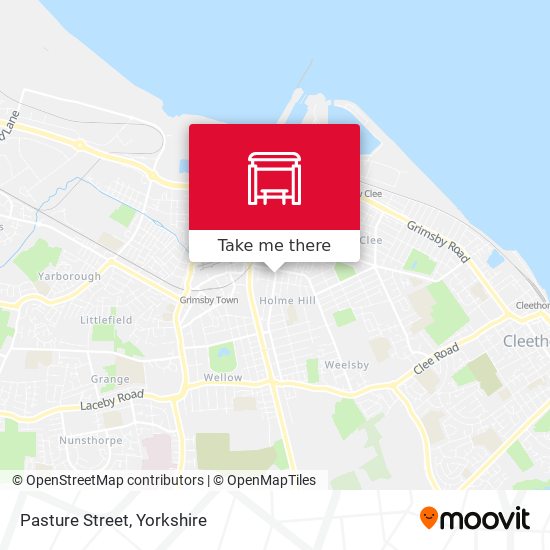 Pasture Street map