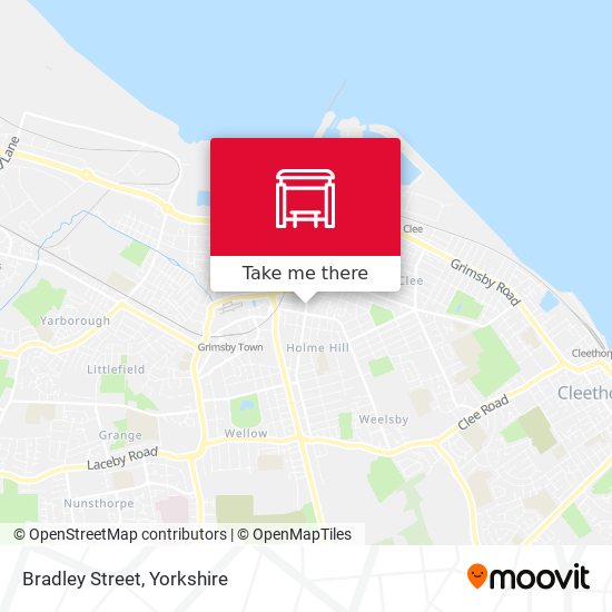 Bradley Street map
