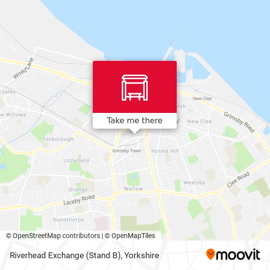 Riverhead Exchange (Stand B) map
