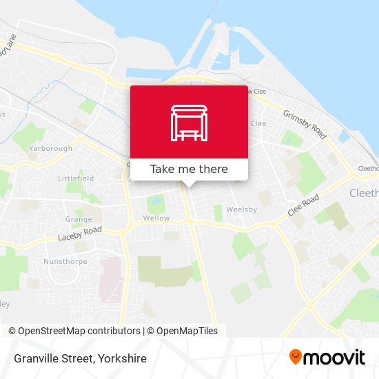 Granville Street map