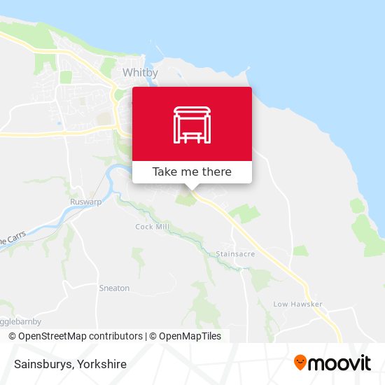 Sainsburys map