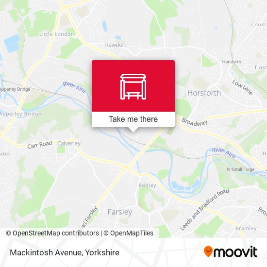 Mackintosh Avenue map