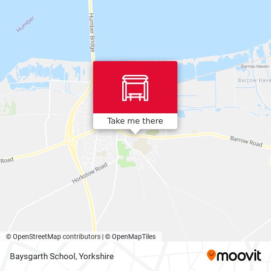 Baysgarth School map