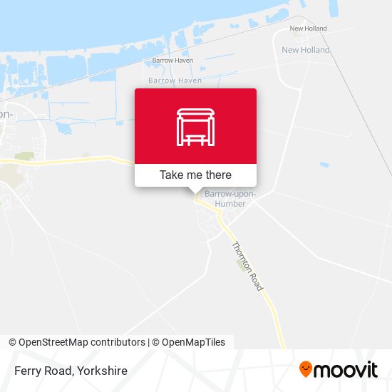 Ferry Road map