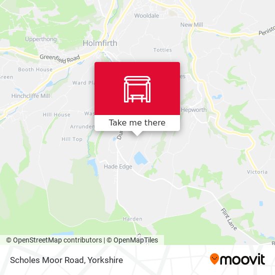 Scholes Moor Road map