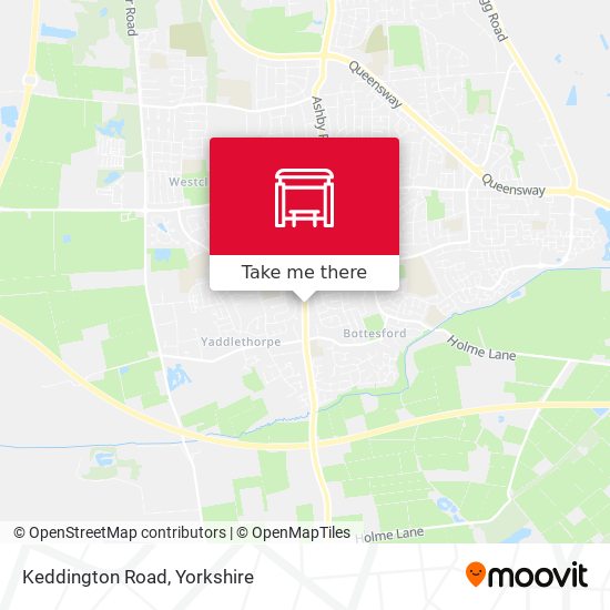 Keddington Road map