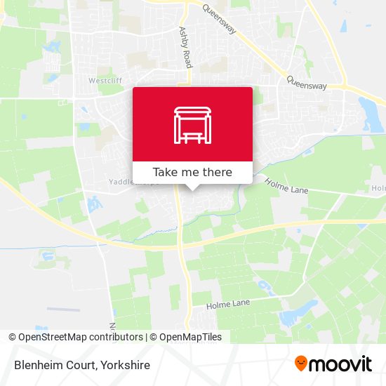 Blenheim Court map