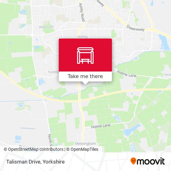 Talisman Drive map