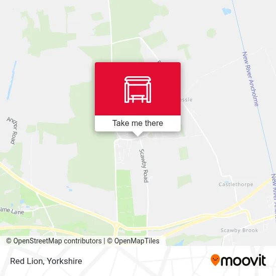 Red Lion map