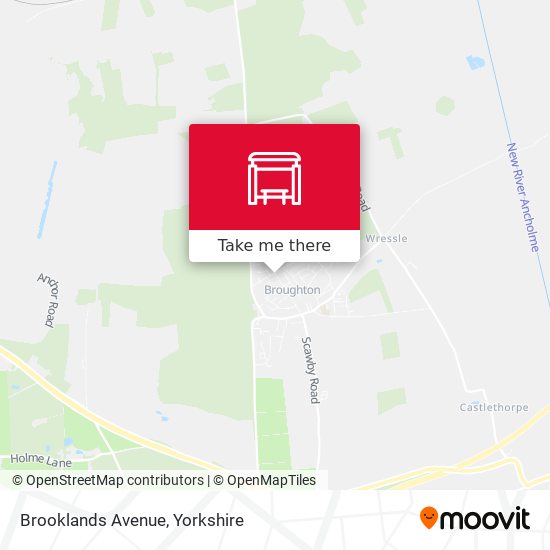 Brooklands Avenue map