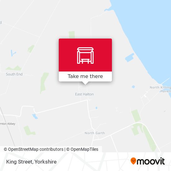 King Street map