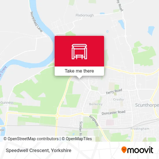 Speedwell Crescent map