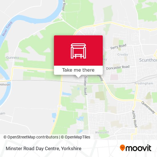 Minster Road Day Centre map