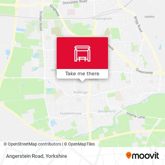 Angerstein Road map