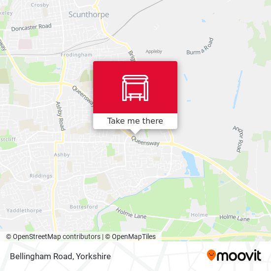 Bellingham Road map