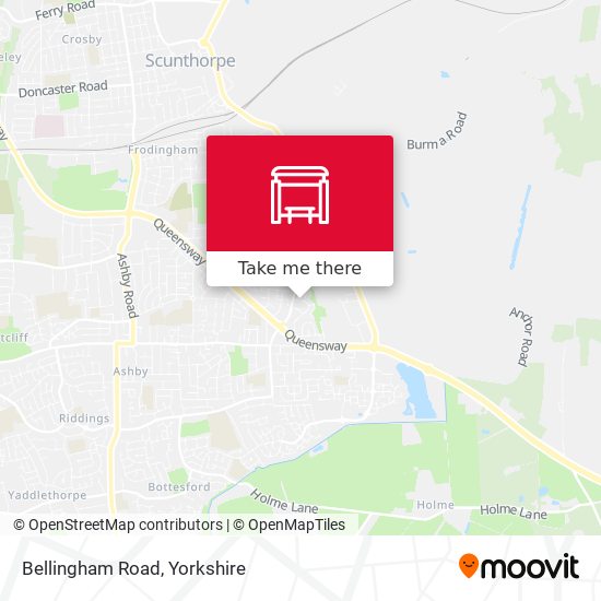 Bellingham Road map