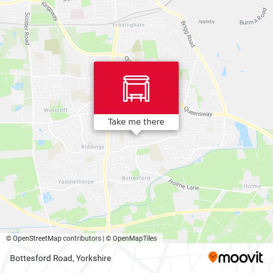 Bottesford Road map