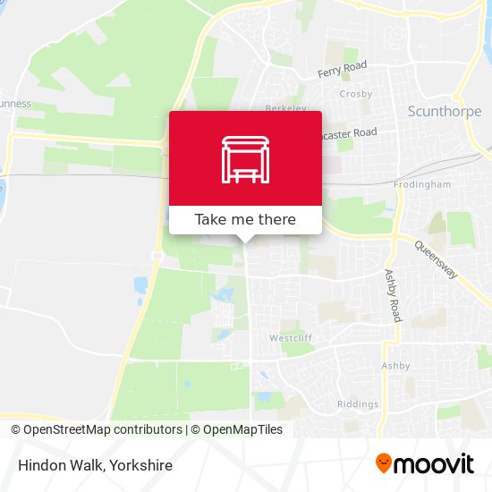 Hindon Walk map