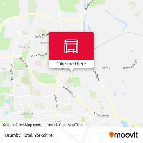Brumby Hotel map