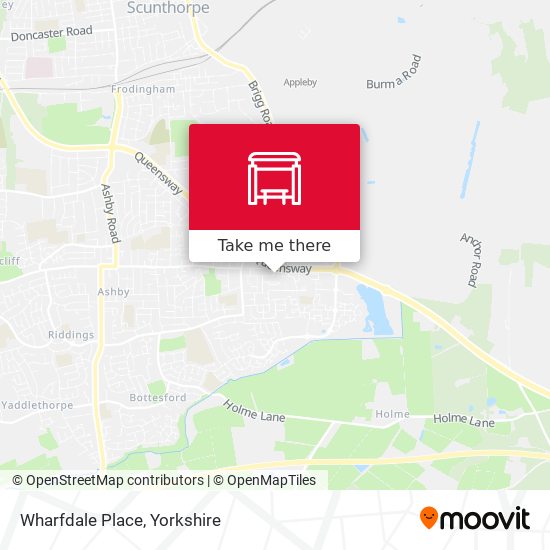 Wharfdale Place map