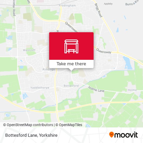 Bottesford Lane map