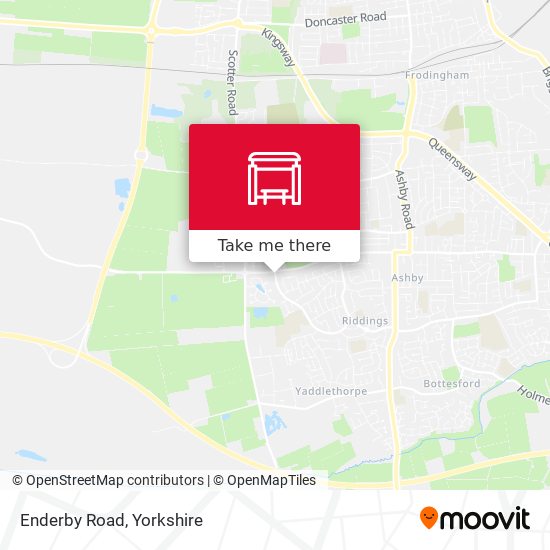 Enderby Road map