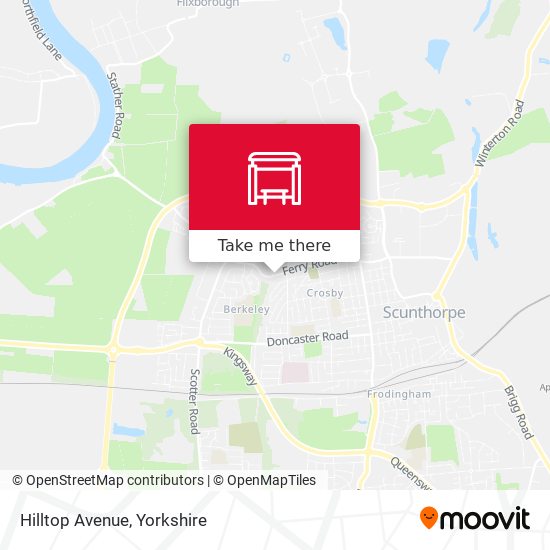 Hilltop Avenue map