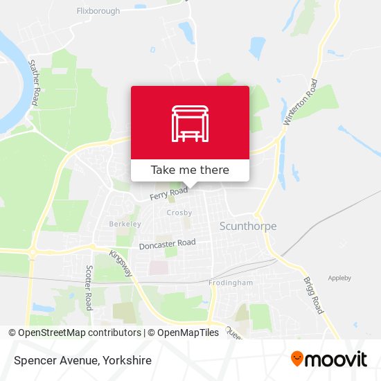 Spencer Avenue map