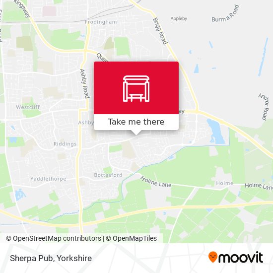 Sherpa Pub map