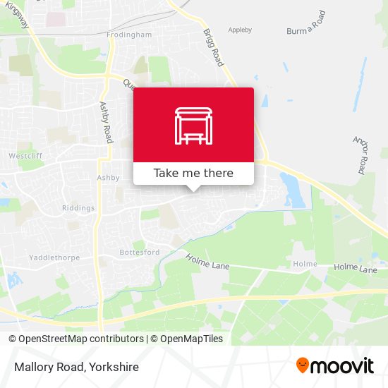Mallory Road map