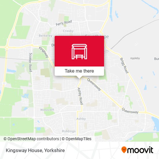 Kingsway House map
