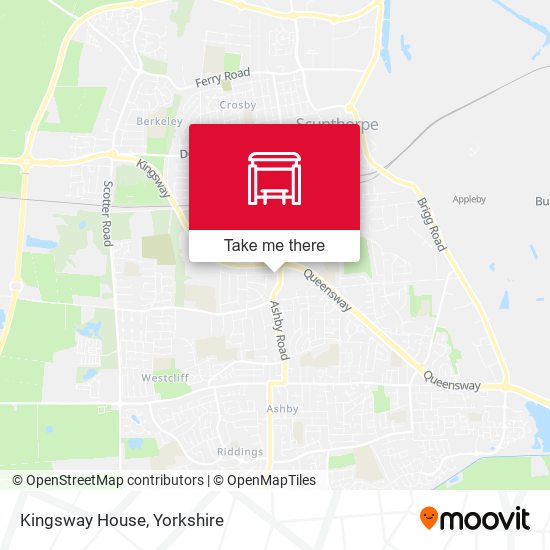 Kingsway House map