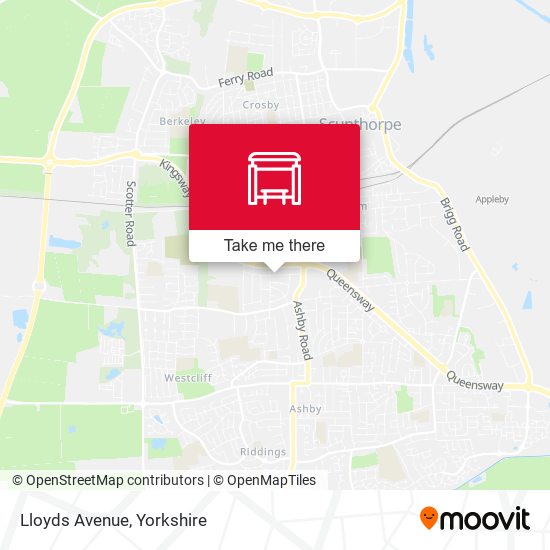 Lloyds Avenue map