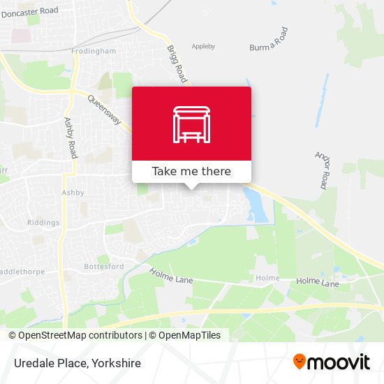 Uredale Place map