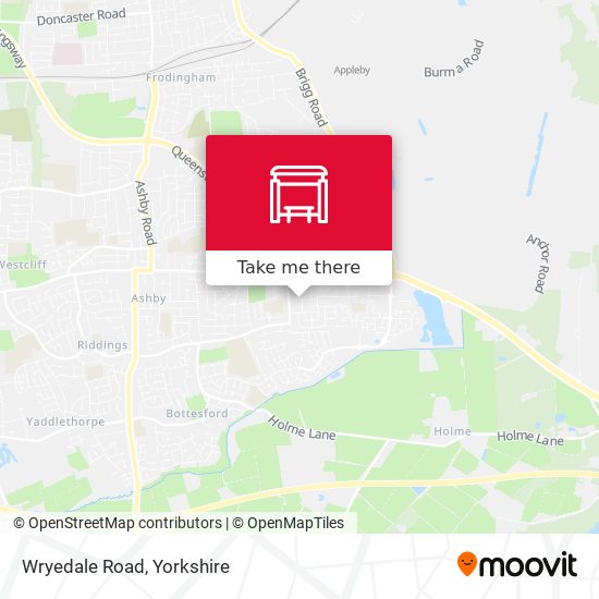 Wryedale Road map
