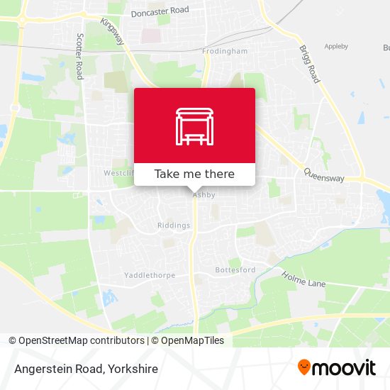 Angerstein Road map