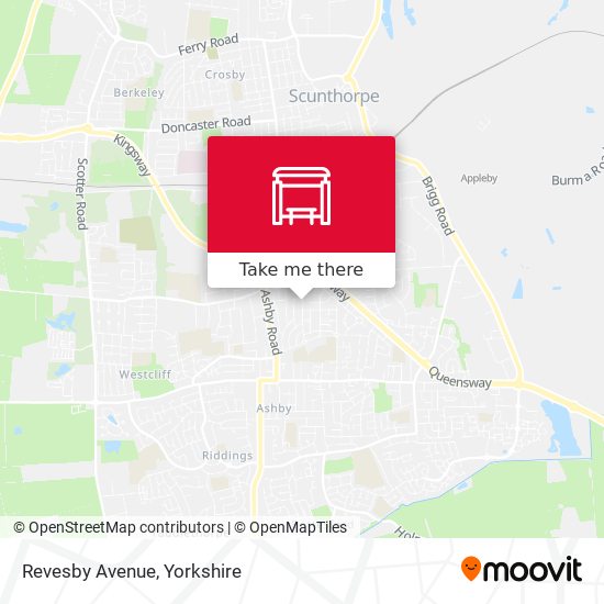 Revesby Avenue map