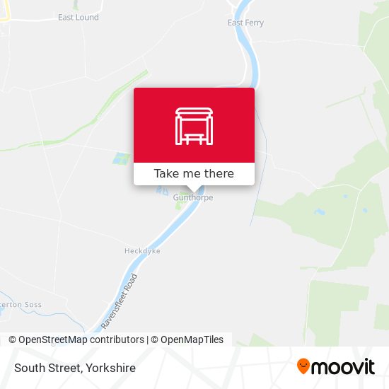 South Street map