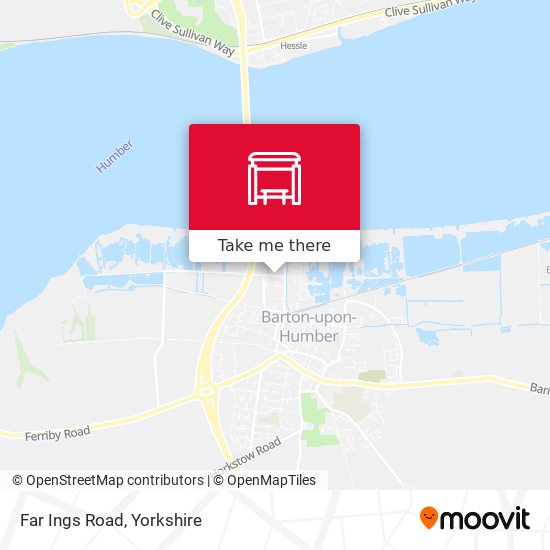 Far Ings Road map