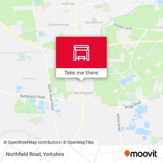 Northfield Road map