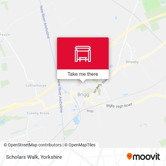 Scholars Walk map