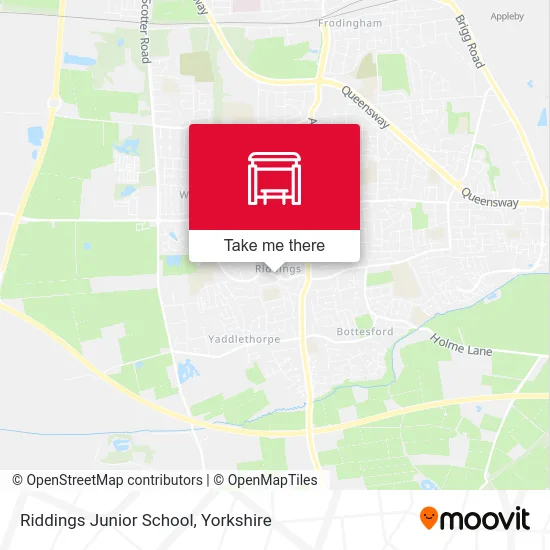 Riddings Junior School map