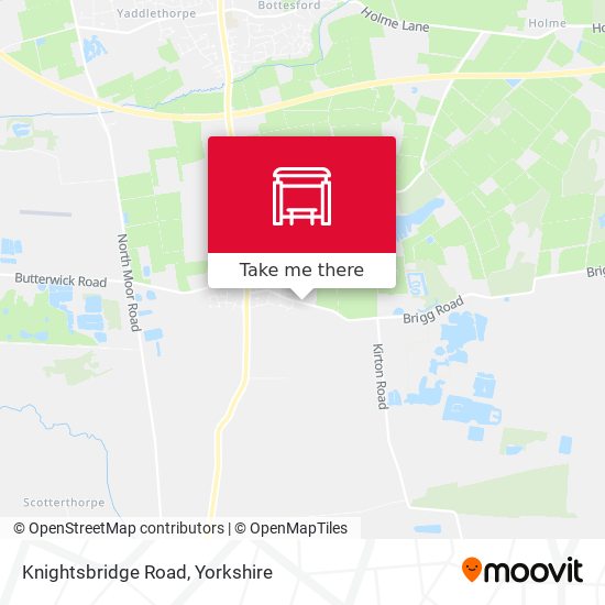 Knightsbridge Road map