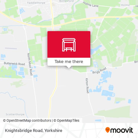 Knightsbridge Road map