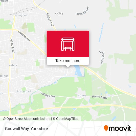 Gadwall Way map