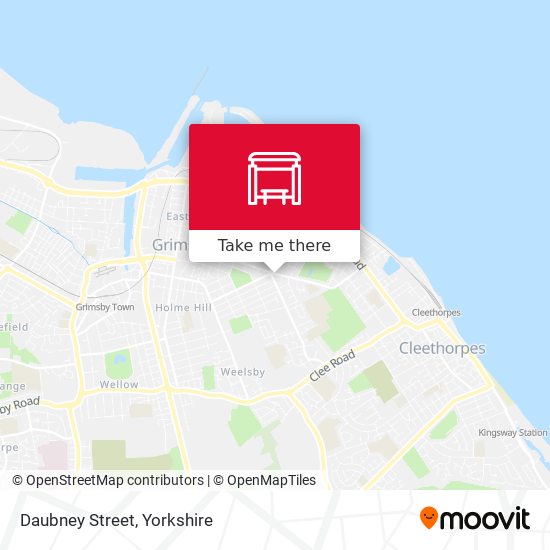 Daubney Street map