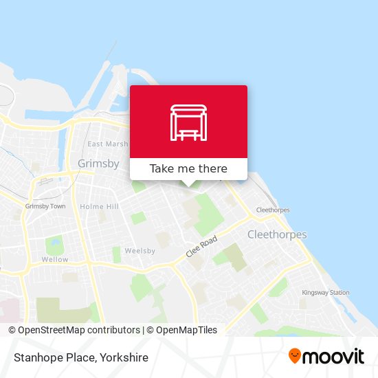 Stanhope Place map