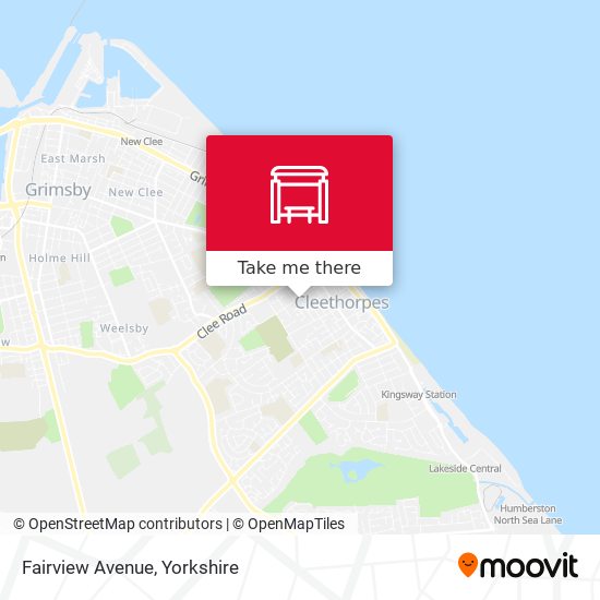 Fairview Avenue map