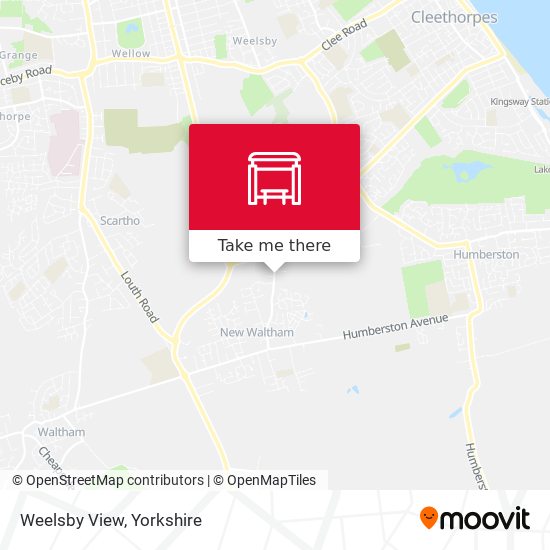 Weelsby View map