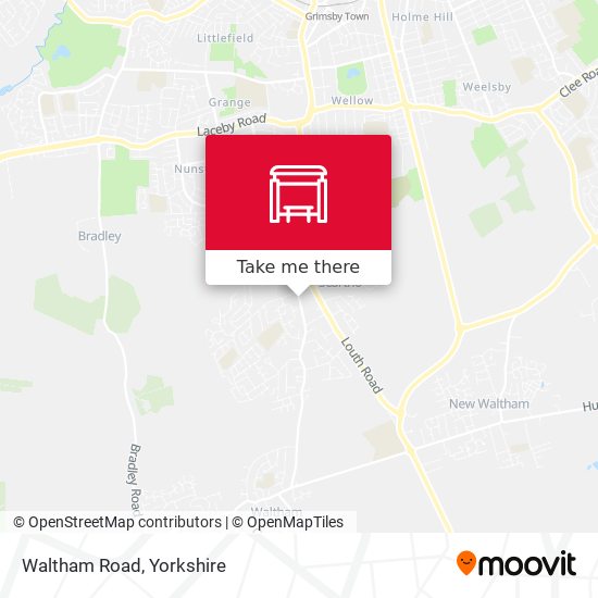 Waltham Road map